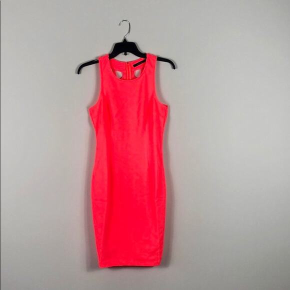 Pink Dress Laser Back Cutout - Picture 8 of 9